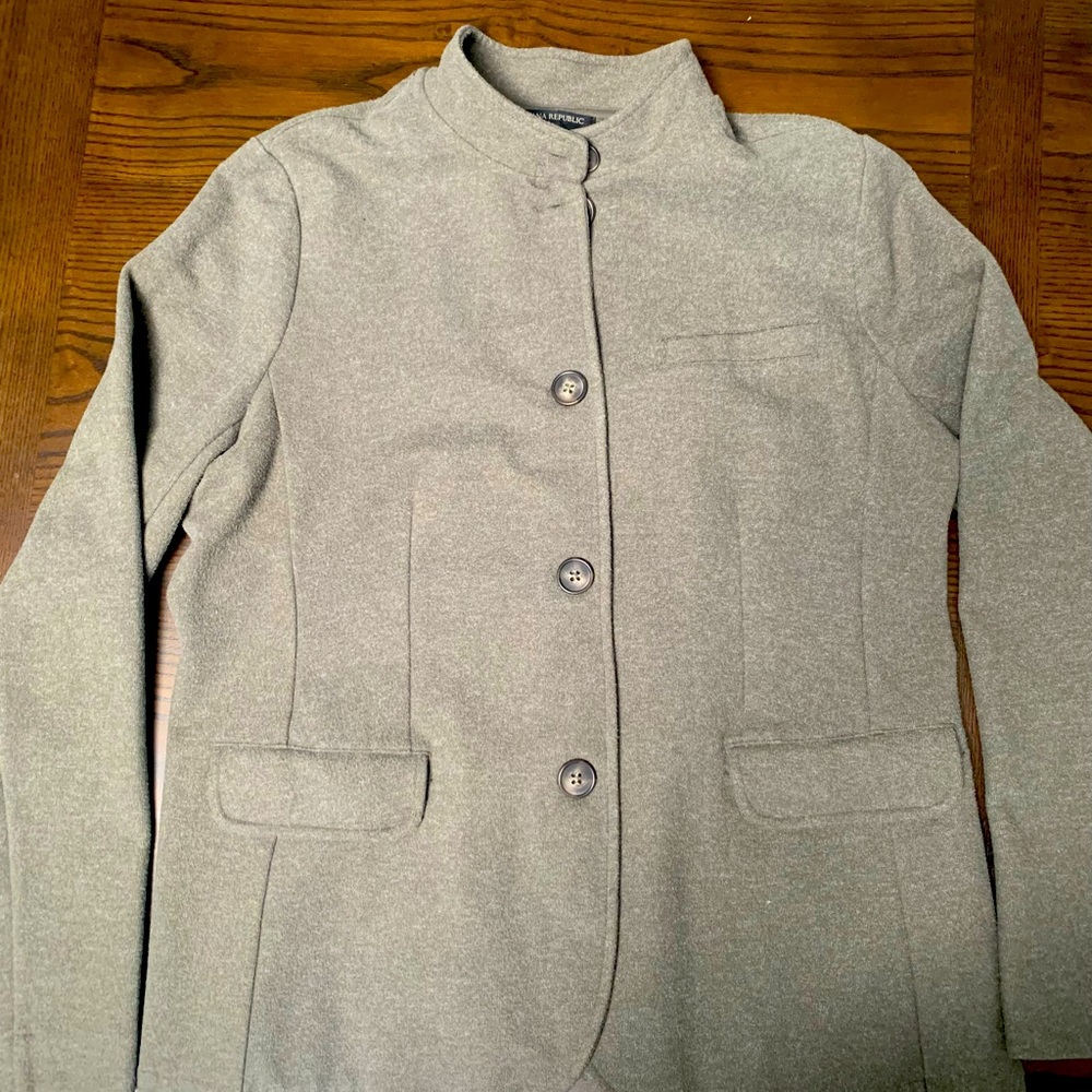 Banana republic- army green jacket - Large